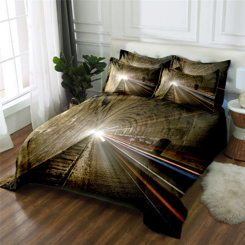 Комплект постельного белья из полиэстера с 3D принтом|sheet set|duvet cover setbedding set |