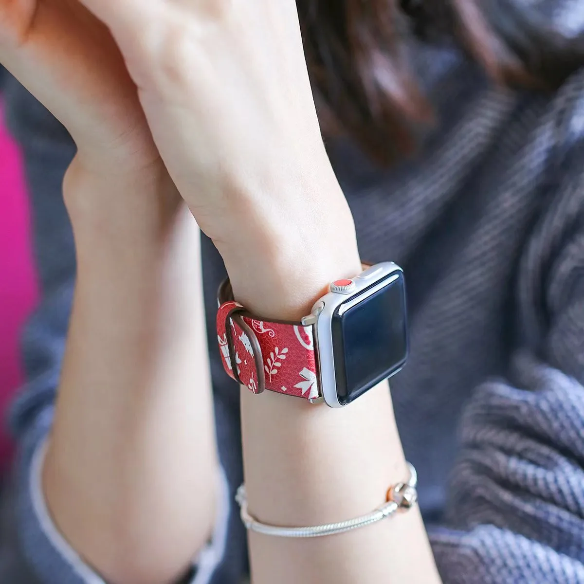 Ремешок кожаный для Apple Watch 1/2/3/4/5 44/42 мм 40/38 мм|strap for apple watch|leather strapstrap |