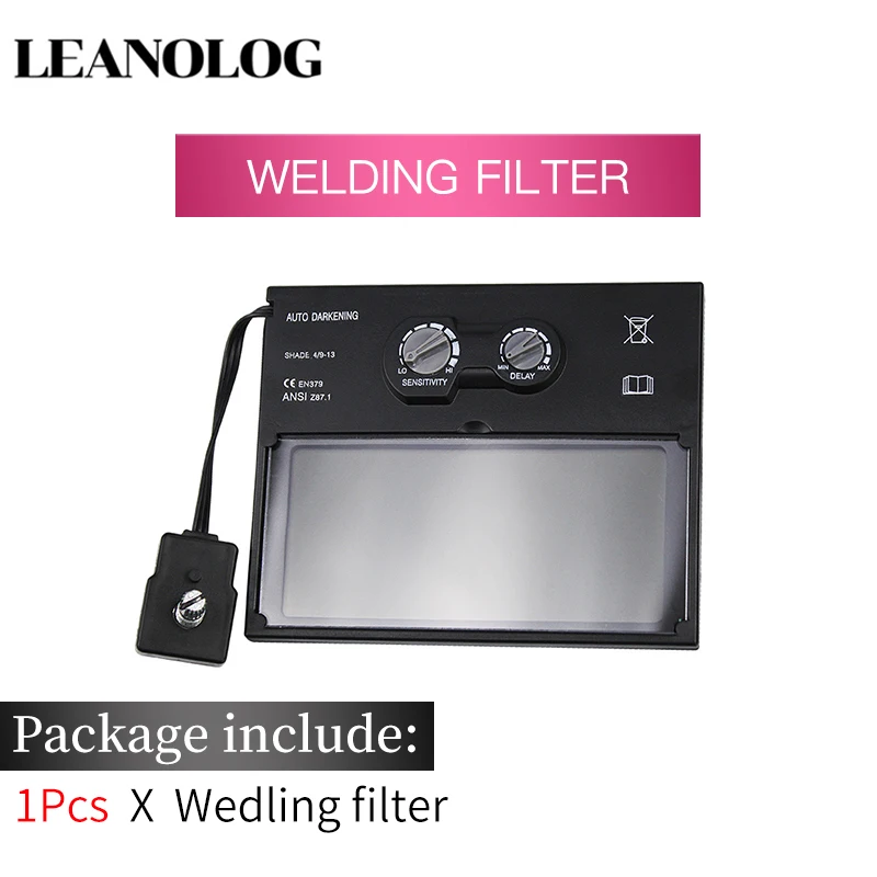 Welding Filter Солнечная Автоматическая Затемняющая Сварочная маска/шлем/сварочная крышка/сварочные линзы/маска для глаз фильтр/объектив для сварочного аппарата и плазменного резания инструмент - Цвет: Welding Filter