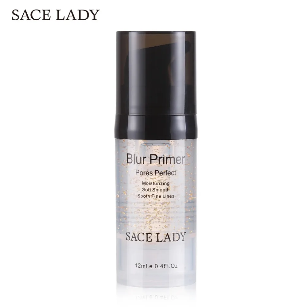 SACE LADY праймер для макияжа 24K Gold контроль масла матовый макияж лица основа гель