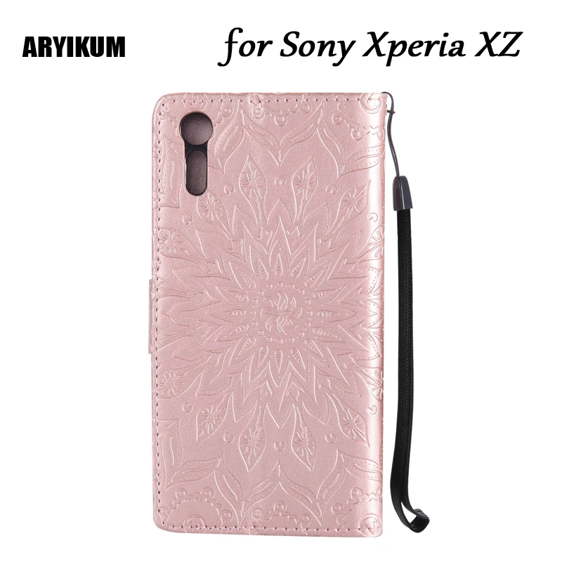 Чехол-бумажник с откидной крышкой для Sony Xperia XZ F8331 Dual F8332 чехол 3D рисунком