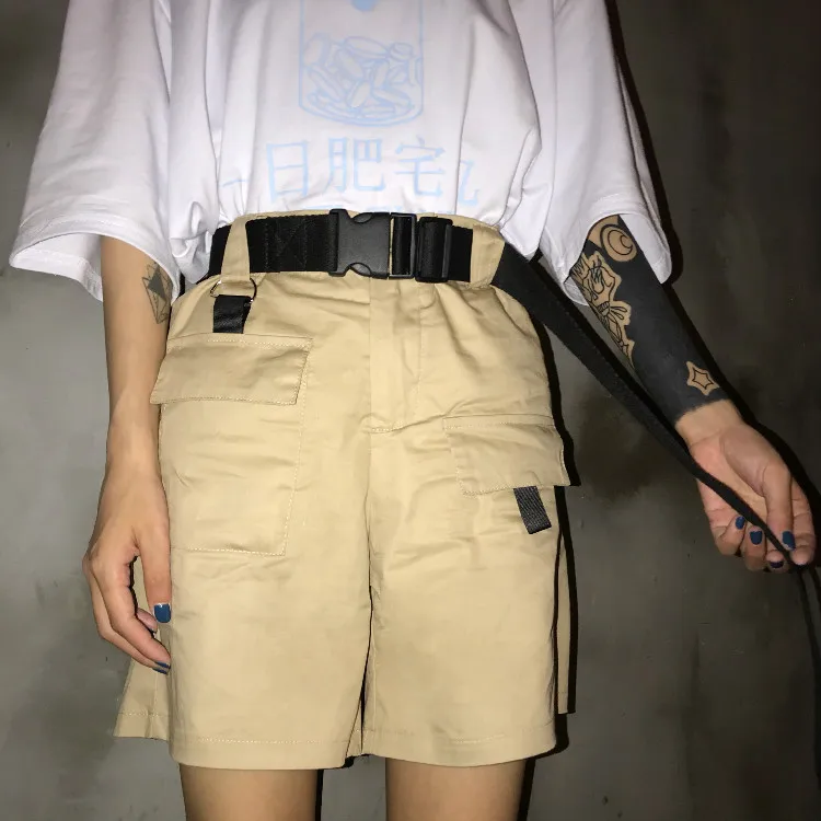 Женский винтажный комбинезон ulzzang Harajuku свободный Фиолетовый в стиле хип хоп