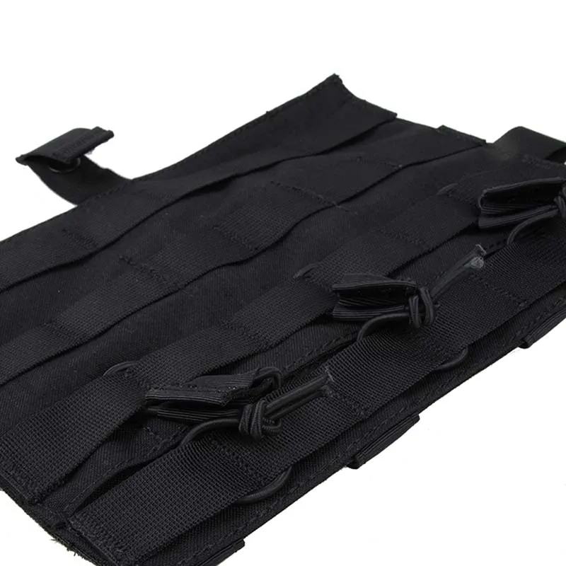TMC страйкбол охота Molle M4 Тройная Магнитная сумка BK/CB/RG для тактического AVS JPC2.0