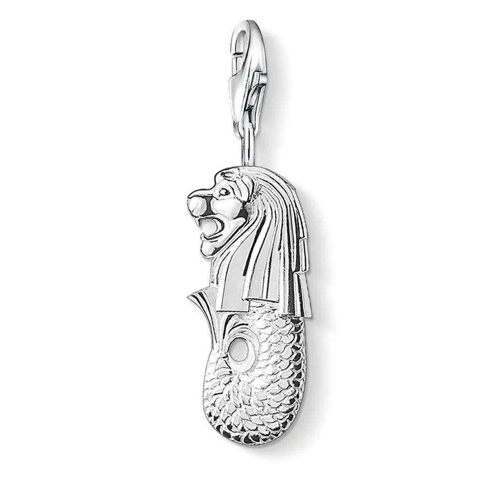 

Lion Merlion Charms 925 Sterling Silver Pendants for Fashion Jewelry Making Findings Bracelet Craft DIY Handmade Gifts Women