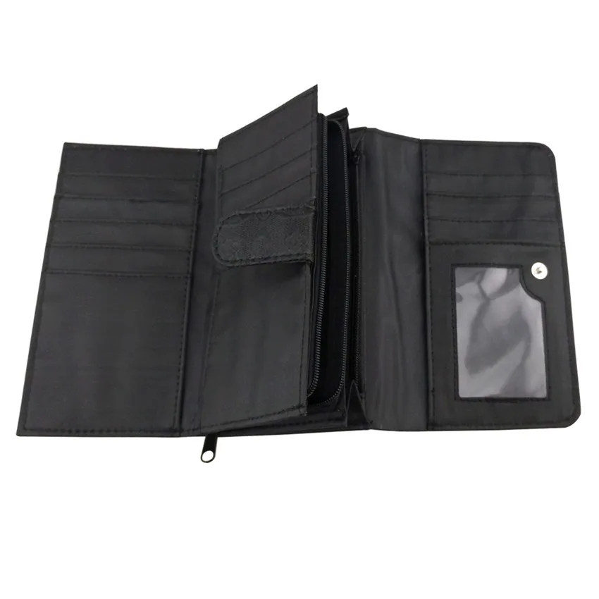 Женский холщовый кошелек с цветочным принтом|wallet black|purse walletwallet wallet |