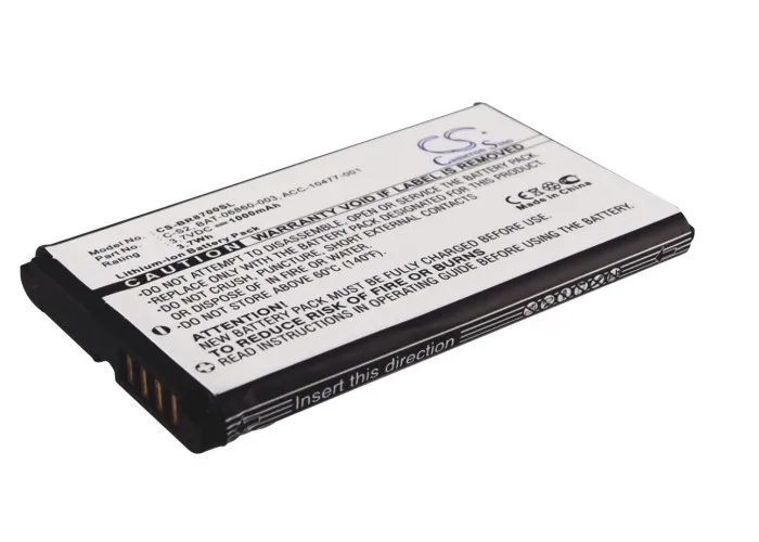 Аккумулятор Cameron Sino 1000 мач для BLACKBERRY 8700 8700c 8700f 8700g C S2 Curve 8310 RBD50UW RBD51UW
