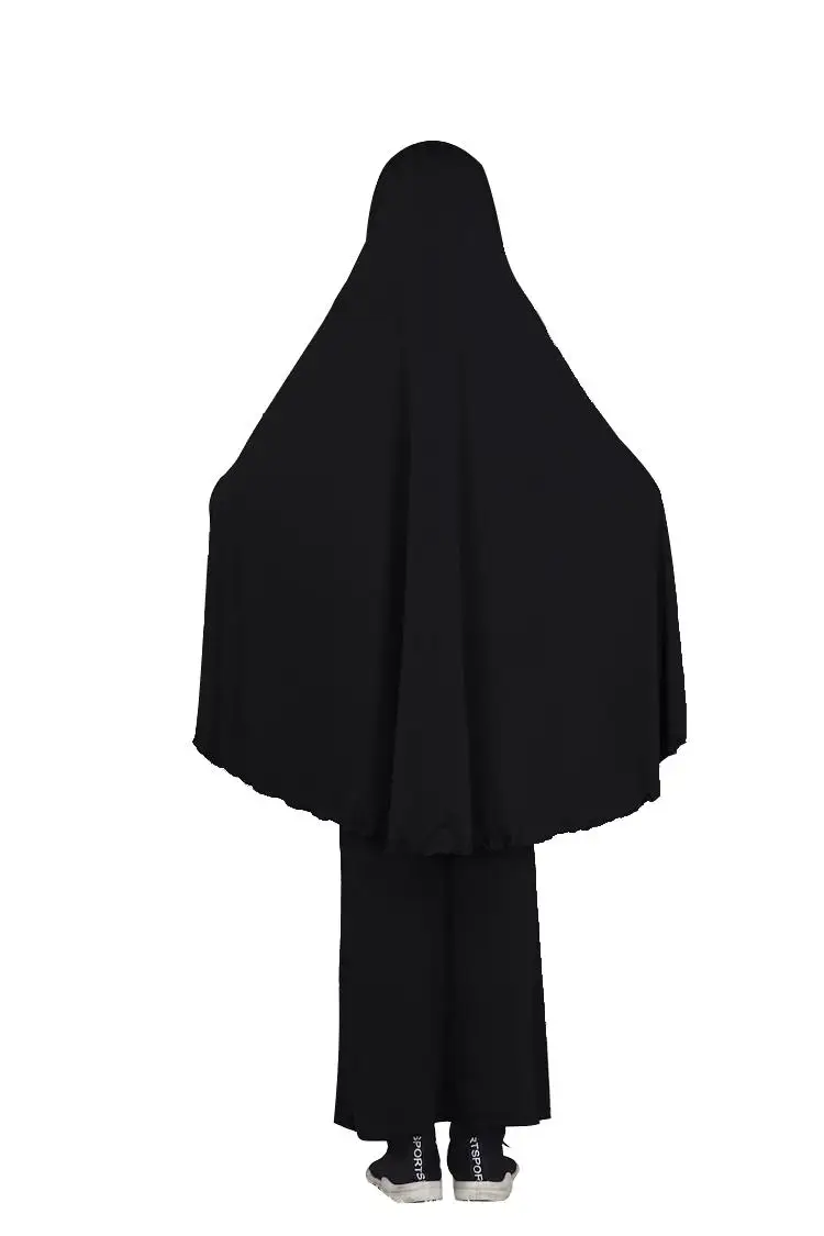 Комплект мусульманских детских платьев для девочек, jilbaw abaya Burka Hijab, исламское платье макси, молитвенная одежда, Рамадан, арабский халат, детские костюмы с полным покрытием, новинка
