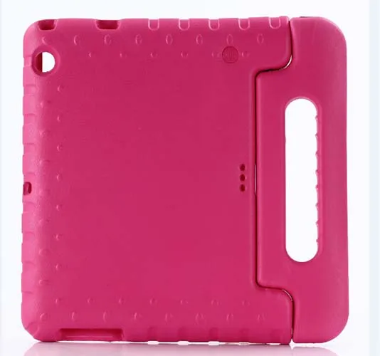 AORUIIKA для huawei MediaPad T3 10 AGS-L09 AGS-L03 AGS-W09 детский планшет противоударный чехол, подставка для ручки EVA силиконовый чехол - Цвет: Rose red