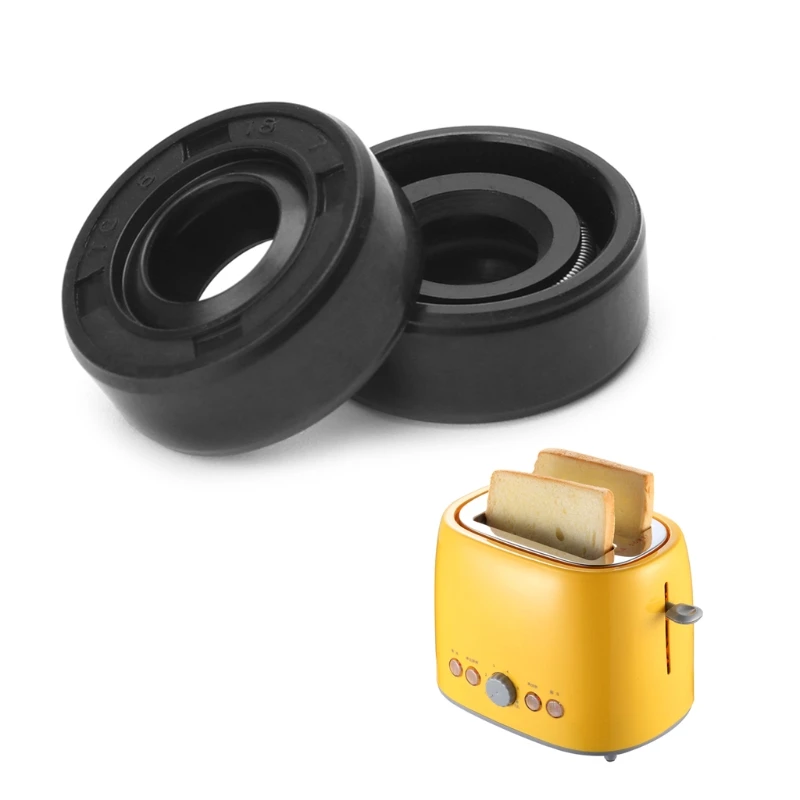8x18x7mm giyilebilir Breadmaker sorbe makinesi Blender onarım parçaları yağ keçesi halkası Mar28