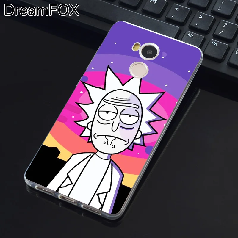 DREAMFOX M283 Rick And Morty Soft TPU Silicone Case Cover For Xiaomi Redmi Note 3 4 4X 5 5A 6 7 Pro Global |