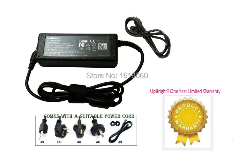Новый адаптер переменного/постоянного тока UpBright для Netgear AD8180LF 332-10318-01 шнур