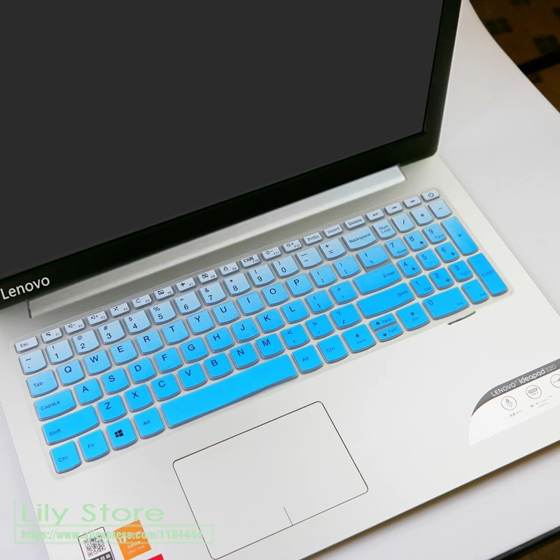 FADEblue Для lenovo IdeaPad 330 320 320-17 330-17 17," HD-i5-8250U 17-дюймовый ноутбук, клавиатура, защитный чехол - Цвет: FADEblue