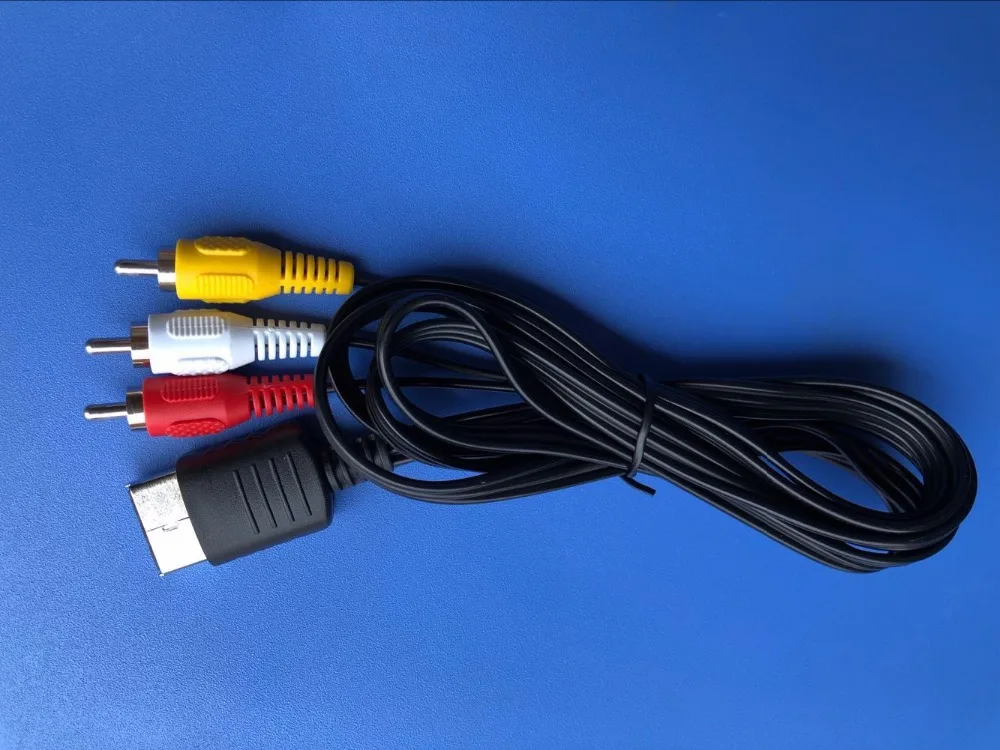 BUKIM 1 8 м/6 футов RCA Аудио Видео AV стерео композитный адаптер кабель для Sega