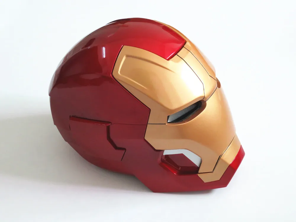Автозапуск и светильник шлем Железный человек 1:1 ноский ABS Tony Stark Mark 42 MK42 косплей