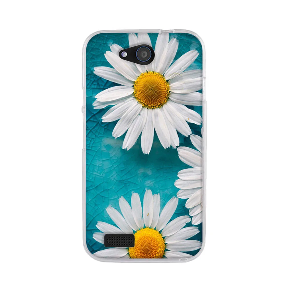 TPU Case For ZTE Blade Qlux 4G Cover Silicone Fundas Q Lux 3G A430 Romantic Print Capa Coque | Мобильные телефоны и