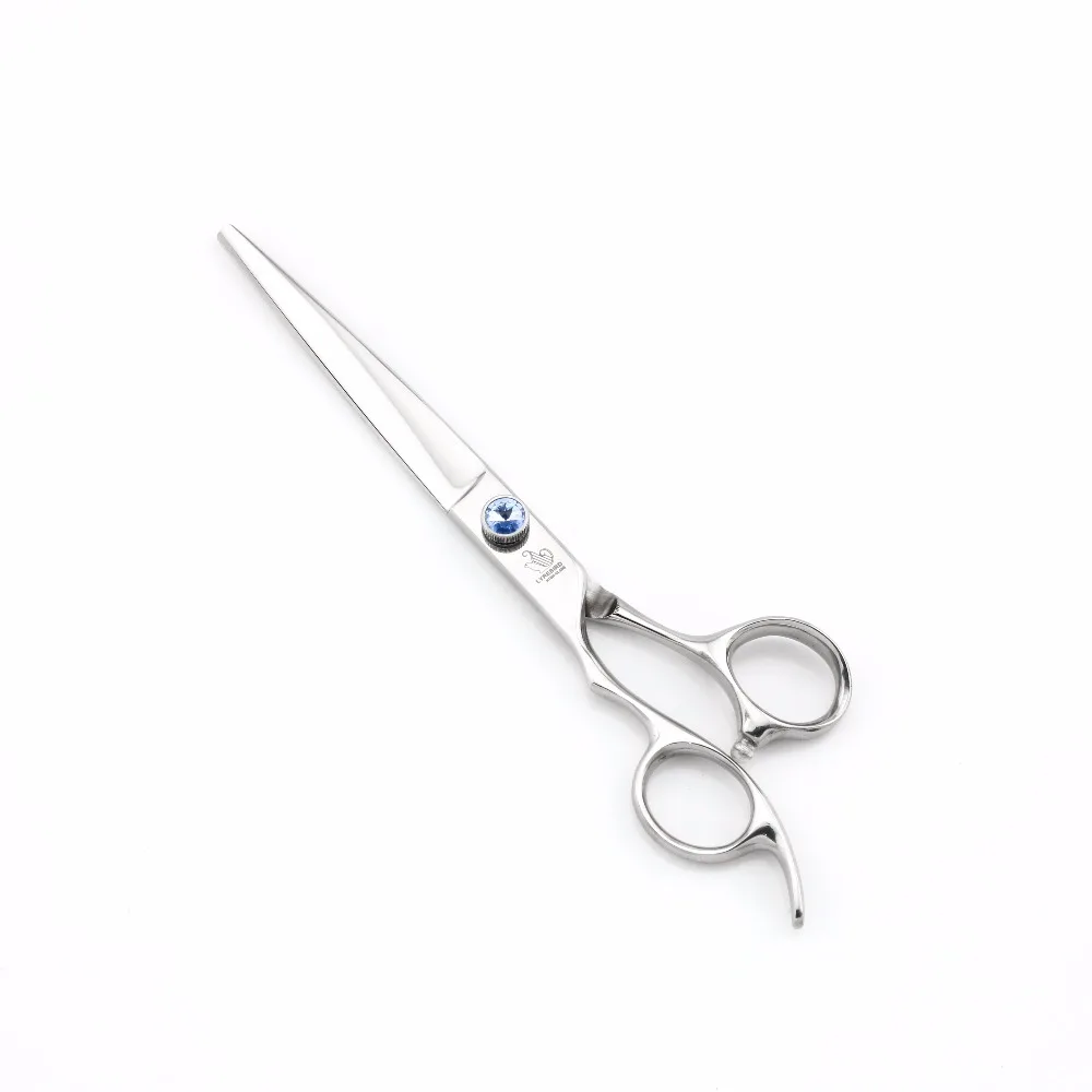 Left hand hair scissors 7 Inch Hair shears Thinning 9cr13 with big blue stone Lyrebird HIGH CLASS NEW |