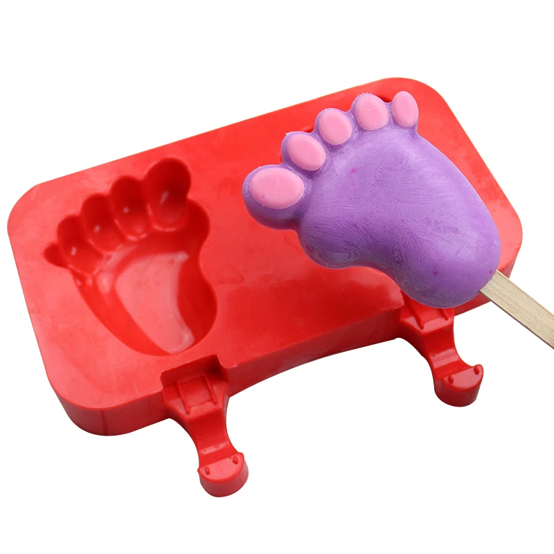 1 шт. силиконовые формы мороженого + 20 штук деревянный Лед торт stick различные