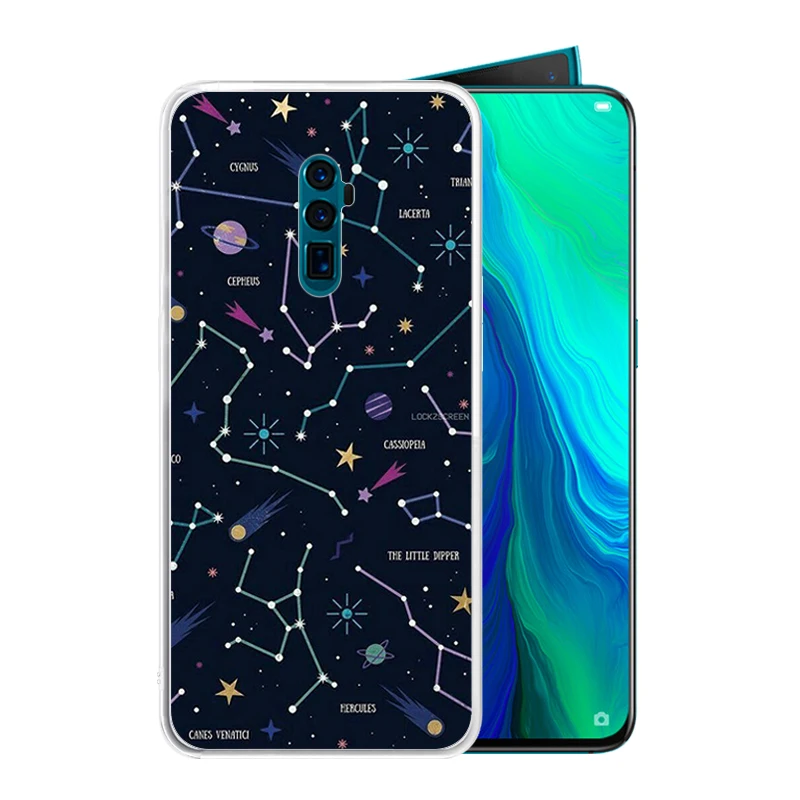 Мягкий силиконовый прозрачный чехол из ТПУ для OPPO Reno 10x zoom Reno2 F 2 Z R17 R15 R11 Plus 9S R15X Ace K5