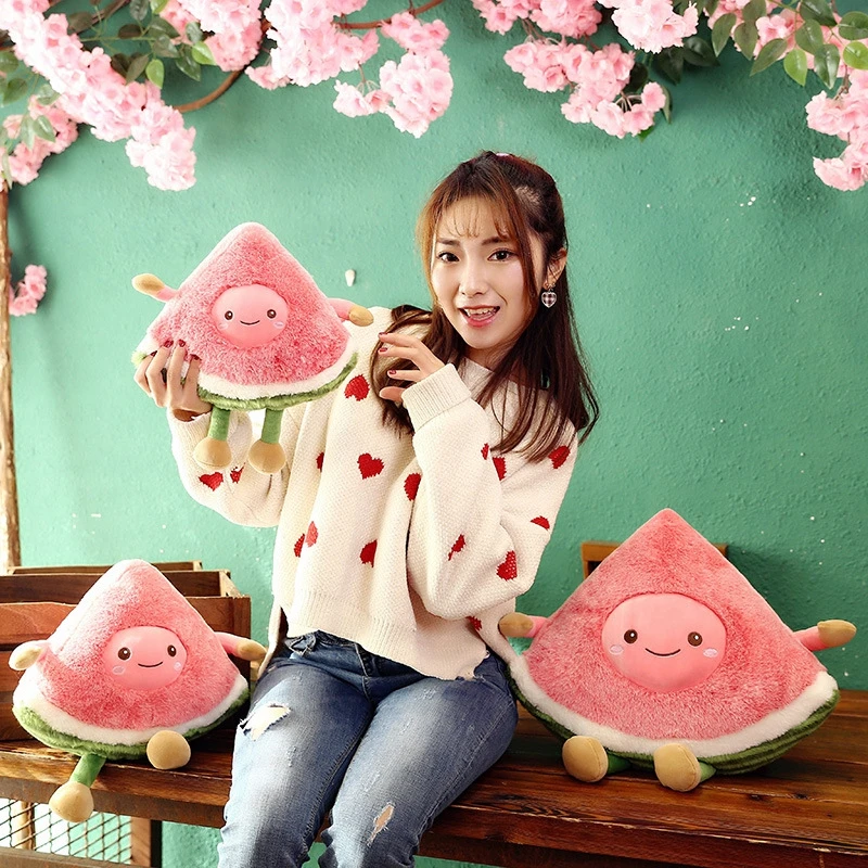 Мягкие Плюшевые Растения сосна яблоко Kawaii мягкие детские игрушки милые игрушки для детей Плюшевые игрушки Peluche арбуз подарок для девочки