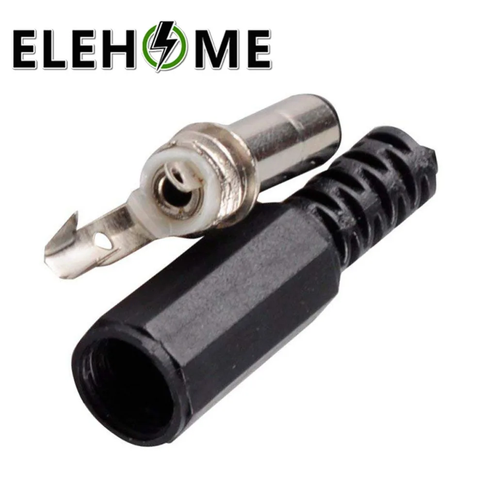 1/5/10 12V/3A 2.1mm x 5.5mm Male Plug + Female Socket Panel Mount Jack DC Connector Adapter XF30 | Обустройство дома