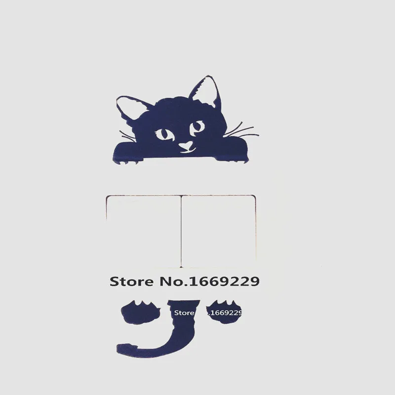 DIY Забавный мультяшный Детский Светильник для Спальни Декоративные наклейки