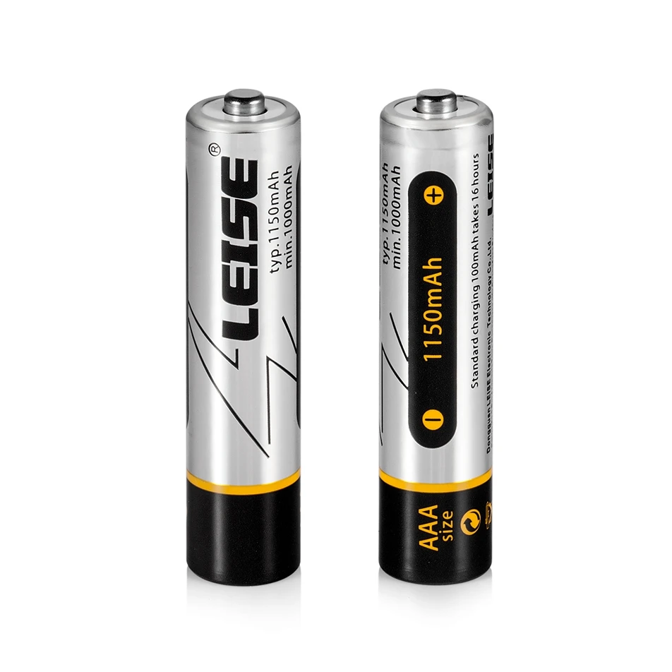 Leise Новый 1 2 v 1150mah никель металл гидридный аккумулятор aaa Ni MH для фонарика налобный
