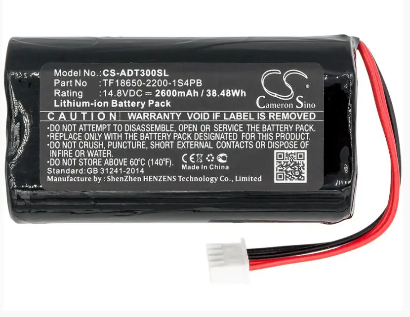 Cameron Sino 2600mah battery for AUDIO PRO Addon T10 T3 T9 TF18650-2200-1S4PB Speaker Battery | Электроника