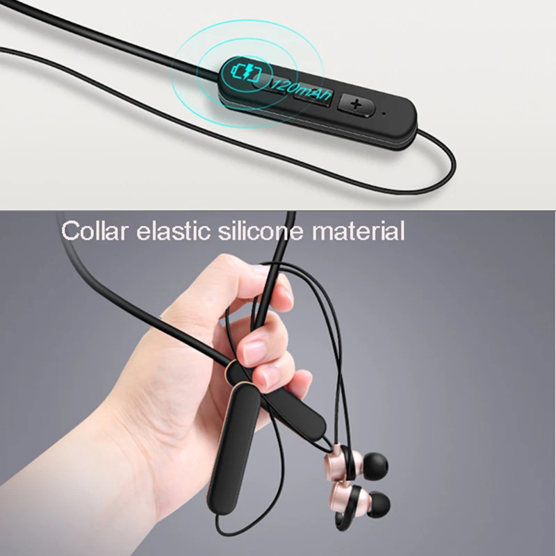 Bluetooth гарнитура с ушным крюком беспроводные наушники наушник Спорт Бег стерео