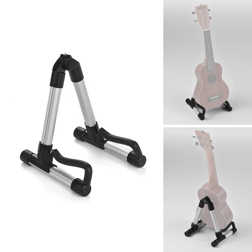Портативная подставка для укулеле Ukelele Uke держатель a-рамка из алюминиевого сплава аксессуары для гитары для 18-26 дюймов