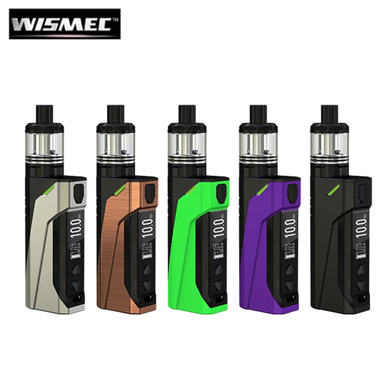 Оригинальный комплект Wismec CB 60 Вт бокс мод 2300 мАч батарея Vape с 2 мл Амор NS Tank