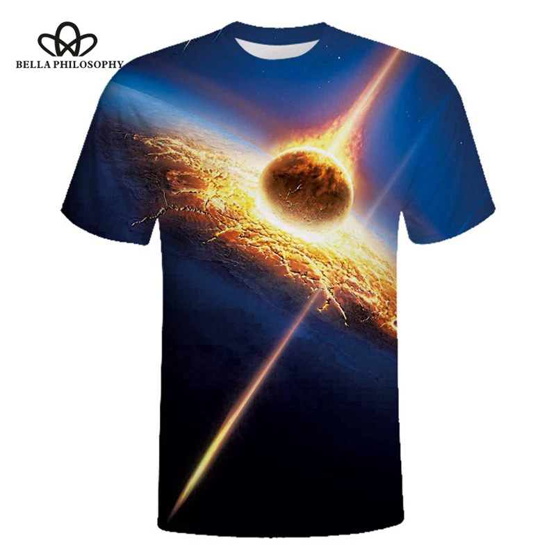 Летние женские футболки готического размера плюс с 3D принтом в стиле хипстерской