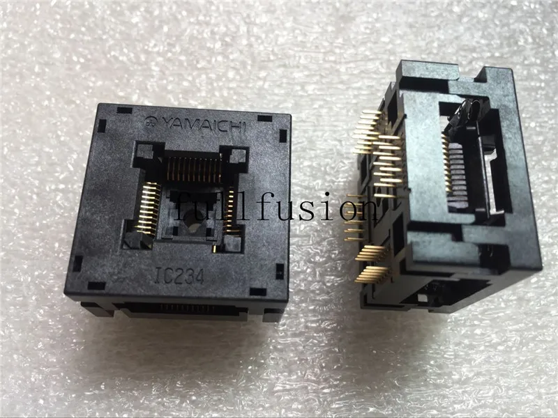 IC234 0444 037 QFP44P 0 8 мм Шаг Yamaichi IC Тесты гнездо TQFP44P величина тела ИС 10x10 гореть в