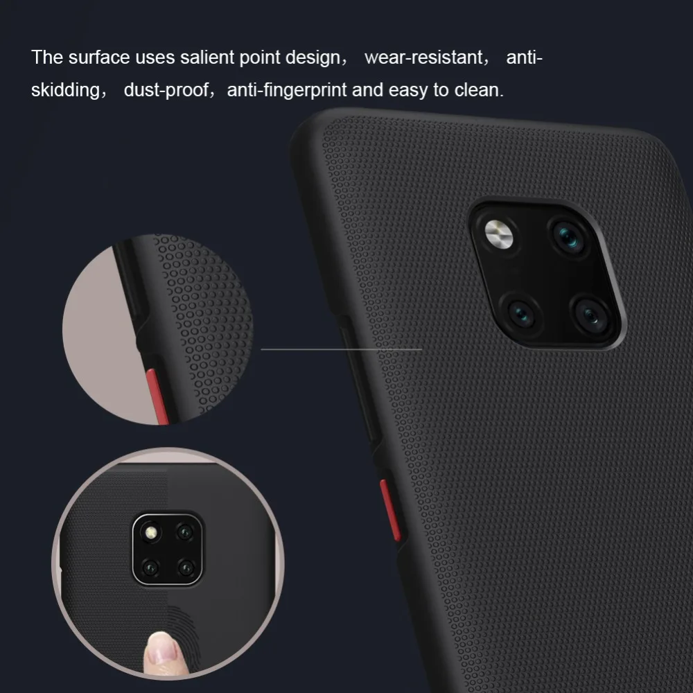 Чехол Nillkin для Huawei mate 20 pro матовый пластиковый жесткий чехол из поликарбоната