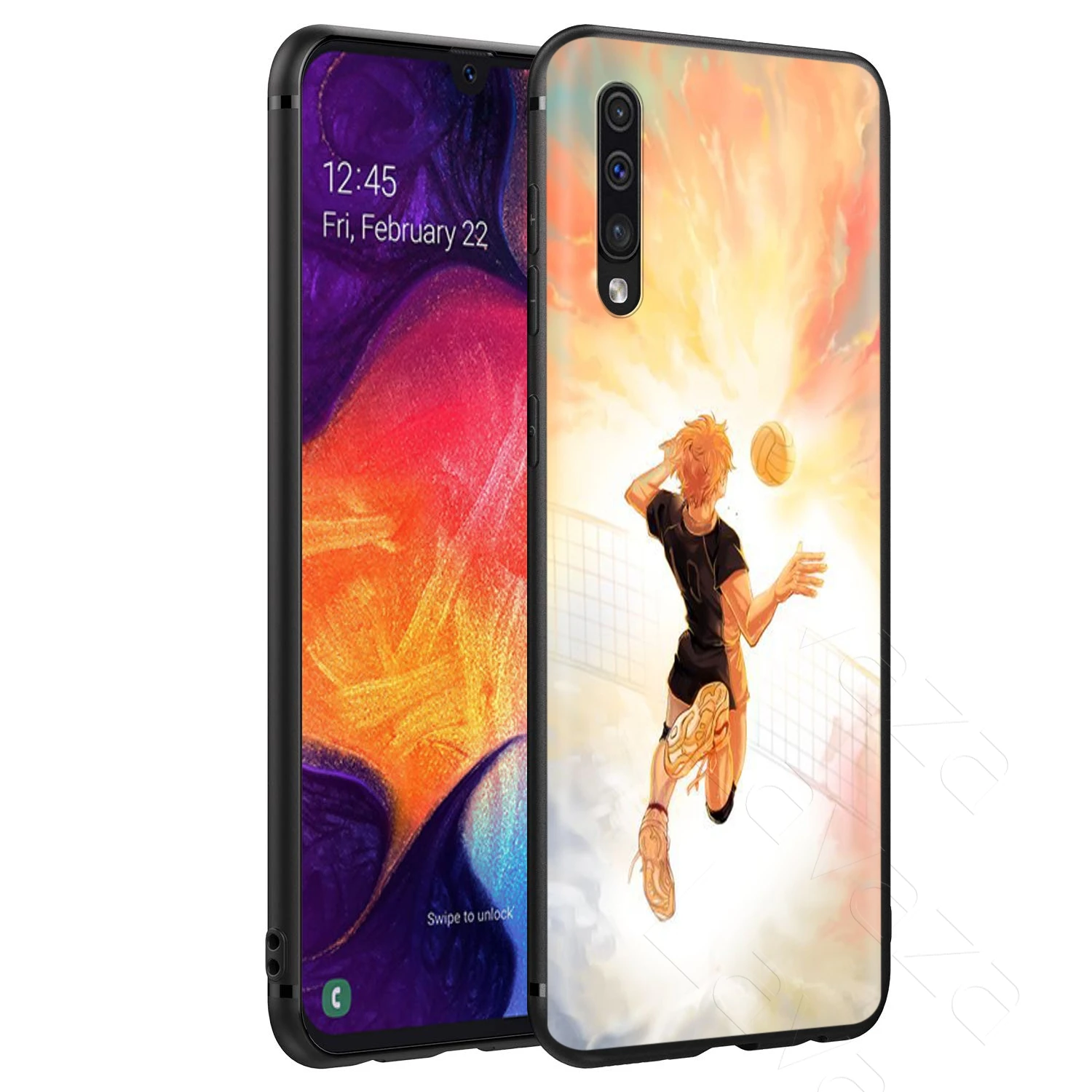 Чехол с аниме атаками лавазы Haikyuu Hinata для Samsung Galaxy Note 10 Plus A10 A30 A40 A50 A70 M20 A20 A20S A10S A30S