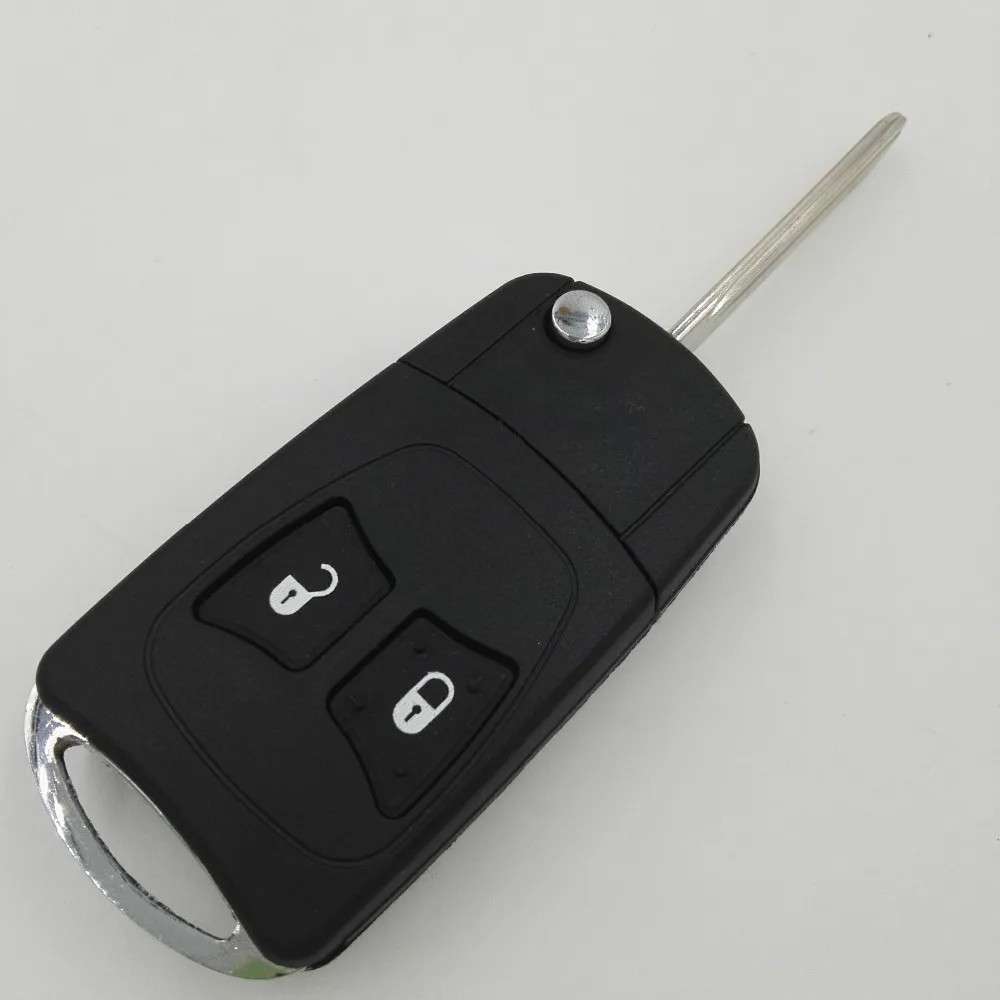 Заглушка для автомобильного ключа Модифицированная с 2 кнопками Chrysler Aspen Dodge Jeep