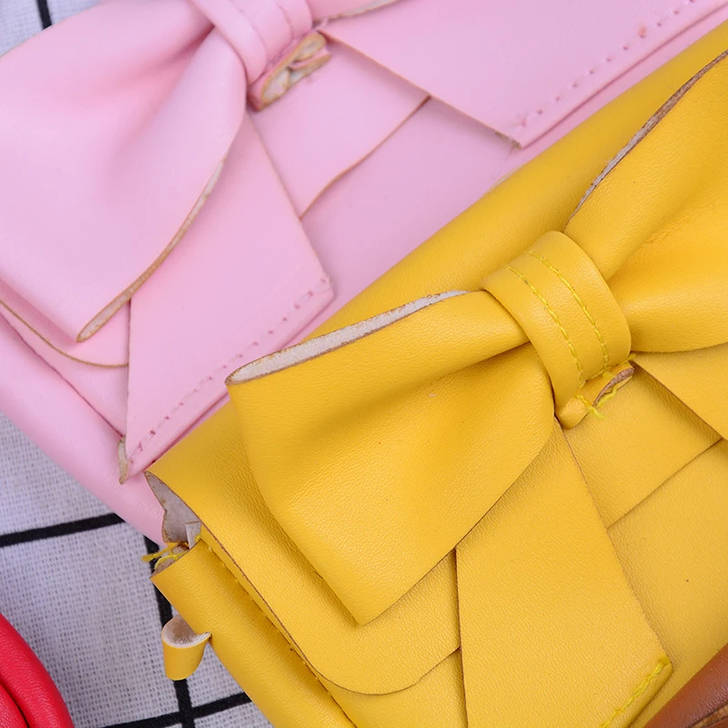 1 шт. мини сумка на плечо с бантом кошелек для монет милая подарок маленькой