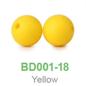 Yellow Chenkai 100 шт 9 мм без БФА, силиконовый детский соски-пустышки круглые бусины DIY пустышка Жевательная бижутерия чувствительный Прорезыватель аксессуары для игрушек - Цвет: Yellow