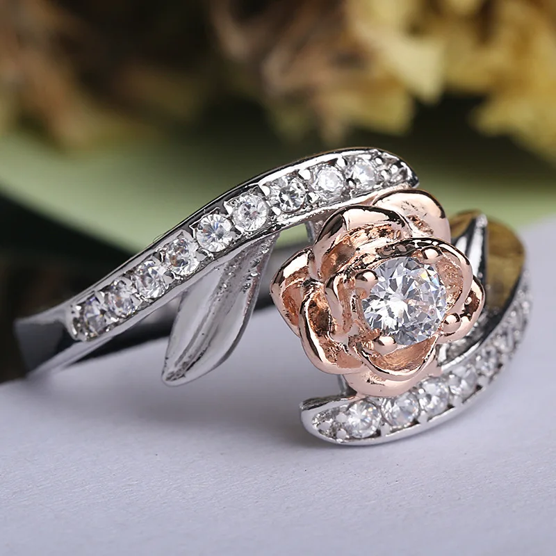 Женское кольцо стразы из серебра 925 пробы с прозрачным фианитом|rings for women|crown shaped
