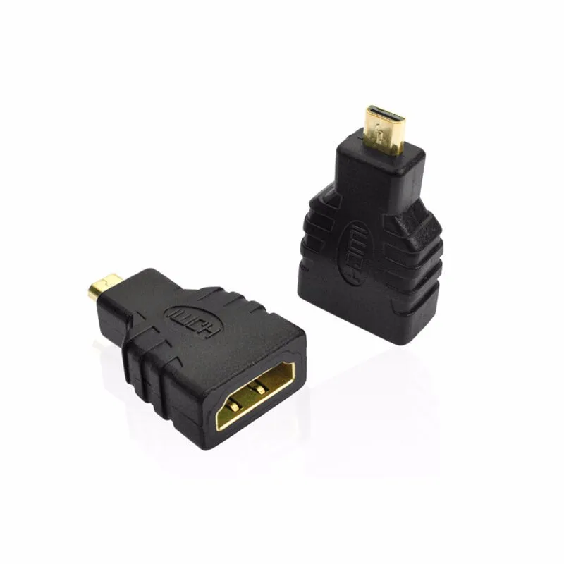 Переходник Micro HDMI Type D (штекер)/HDMI (гнездо) для Raspberry Pi 4 Model B | Компьютеры и офис