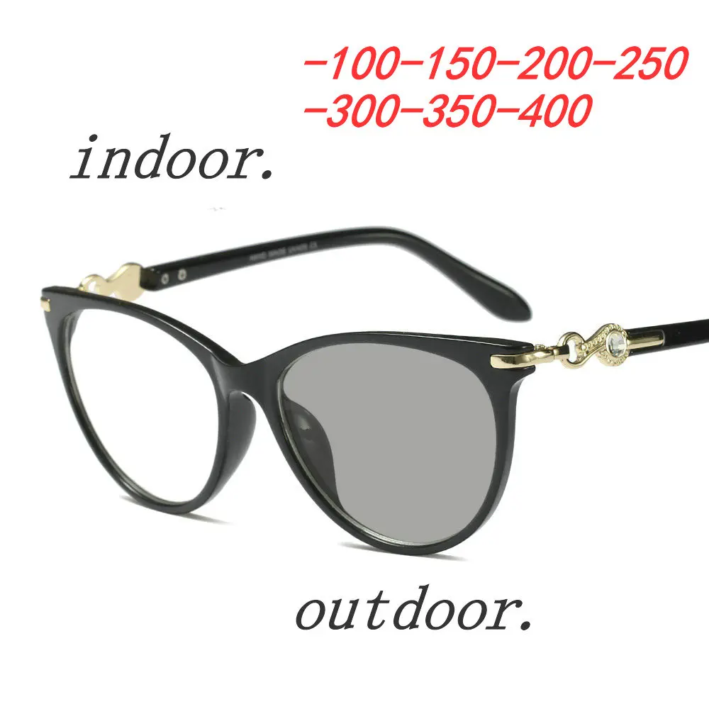 Очки солнцезащитные женские фотохромные модные трендовые оптические солнечные