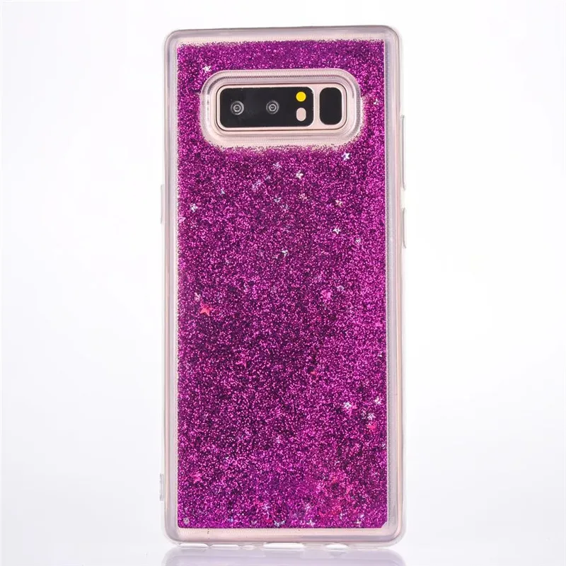 Чехол для телефона Samsung Galaxy Note 8 Мягкий Силиконовый ТПУ прозрачный Жидкий чехол