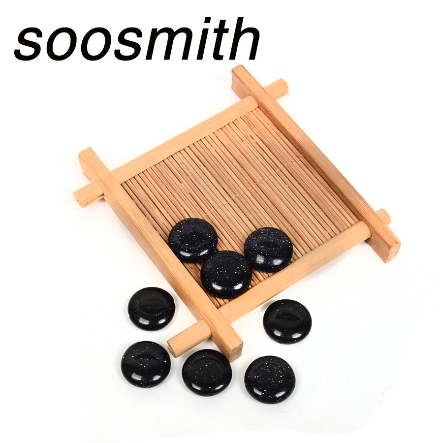 2018 Новые блестящие Звездные бусины оптовая продажа из черного песка каменные