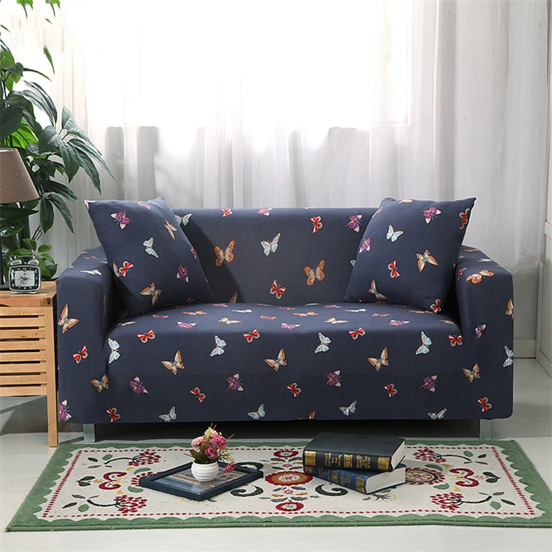Современная мода чехлов 1/2/3/4 местный простой узор диван крышка M L XL XXL XXXL XXXXL Форма кресло универсальный чехол для дивана протектор мебели