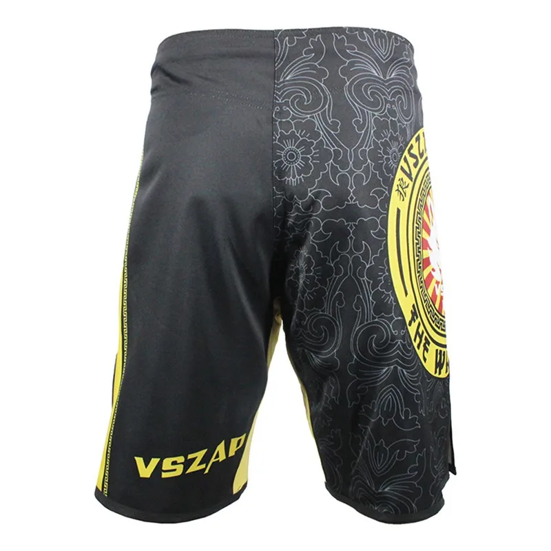 VSZAP мужские Муай Тай шорты pantalonetas ММА Боксерские BJJ шорты pantalon boxeo свободные Бои Шорты для фитнеса