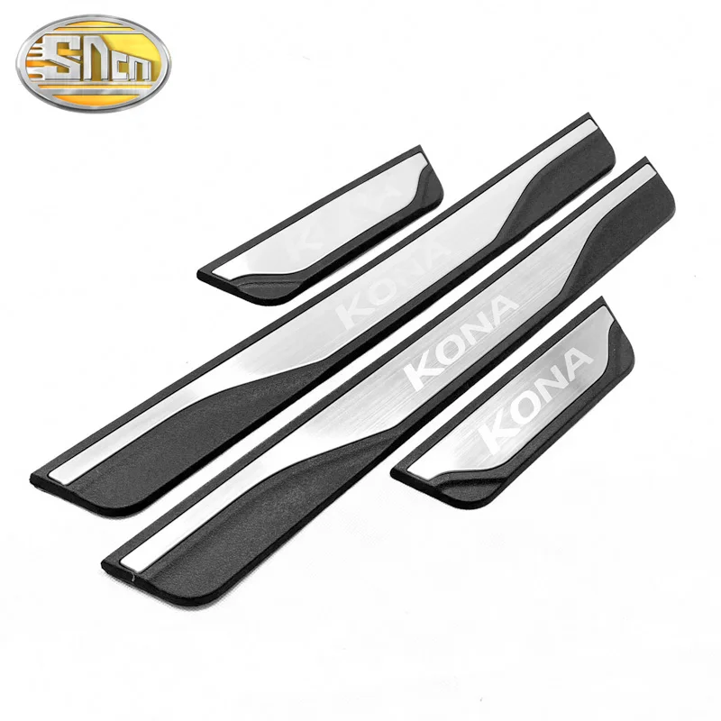 4 шт. высокое качество Нержавеющая сталь Добро пожаловать на педаль автомобиля