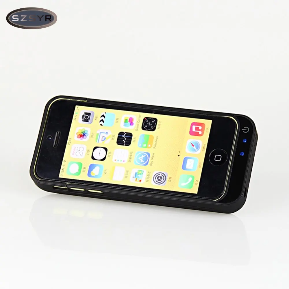 Портативный резервный чехол для внешнего зарядного устройства для 5 S, чехол для зарядки для iPhone 5, 5S, 5C, SE, чехол для аккумулятора