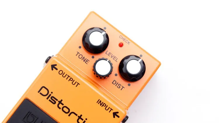 BOSS DS-1 педаль искажений, педаль эффектов искажений для гитары, бас, клавиатура с искажениями, уровень и управление тоном