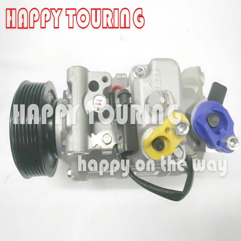 6SEU14C AC компрессор для автомобиля AUDI A4 B6 для VW Passat 8E0260805G 8E0260805AF 447150-0560 447170-7920