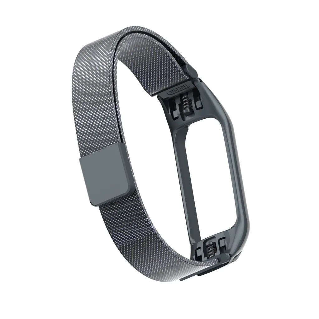 Ремешок mi lanese браслет с магнитной петлей для Xiaomi mi Band 3 Смарт-часы сменные мужские Т-образные спортивные роскошные мужские и женские 19Jun21