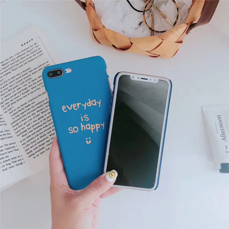 DISCASE скраб половина Pack PC жесткий корпус чехол для телефона iphone 8 7 6 6s plus X Простой